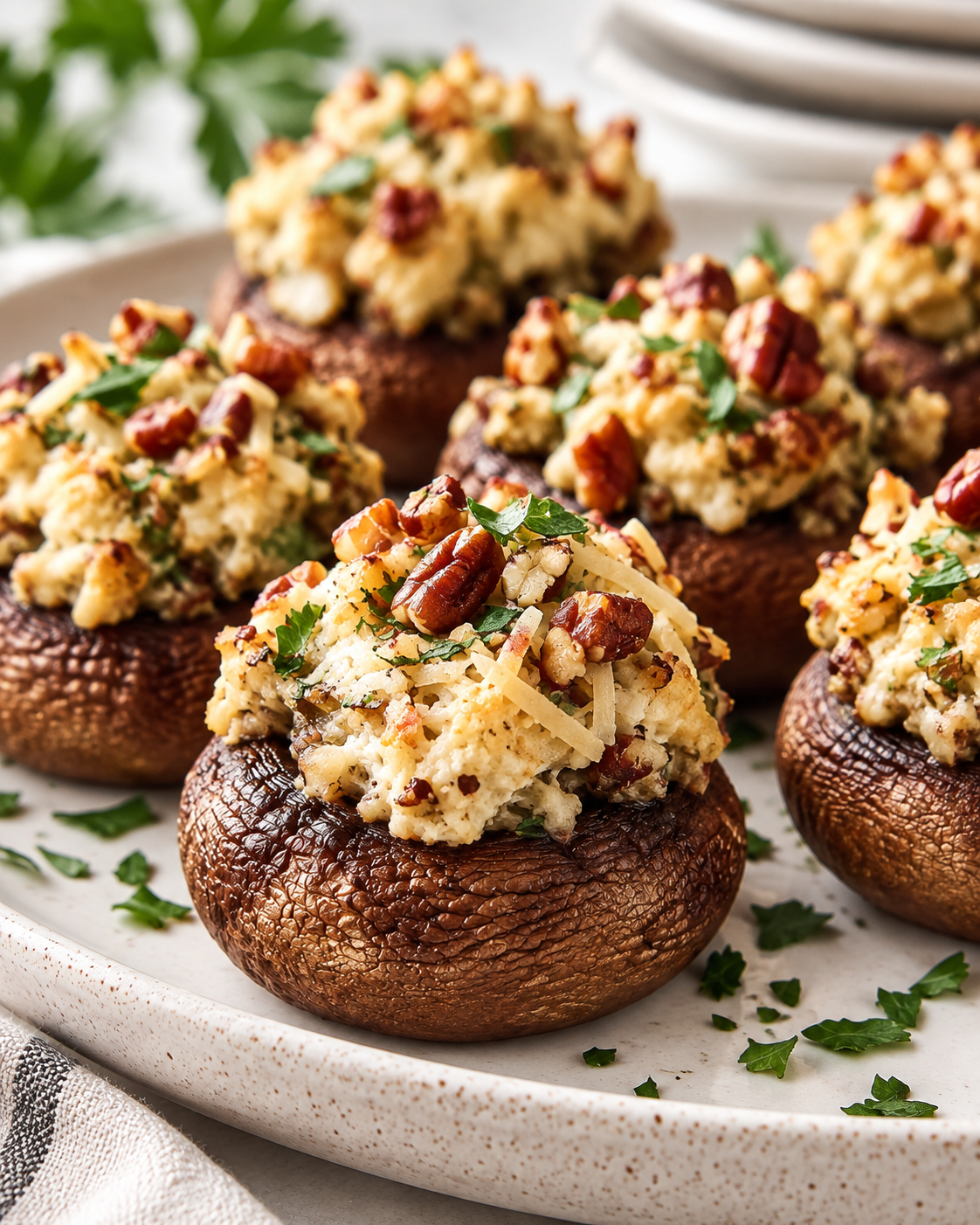 Most Delicious Stuffed Mushrooms alternate