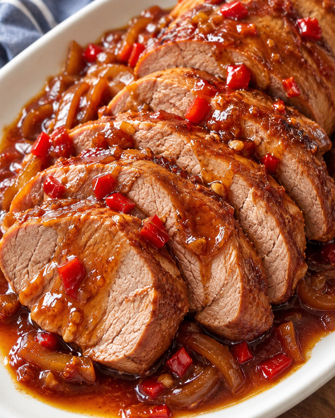 Slow Cooker Teriyaki Pork Tenderloin texture