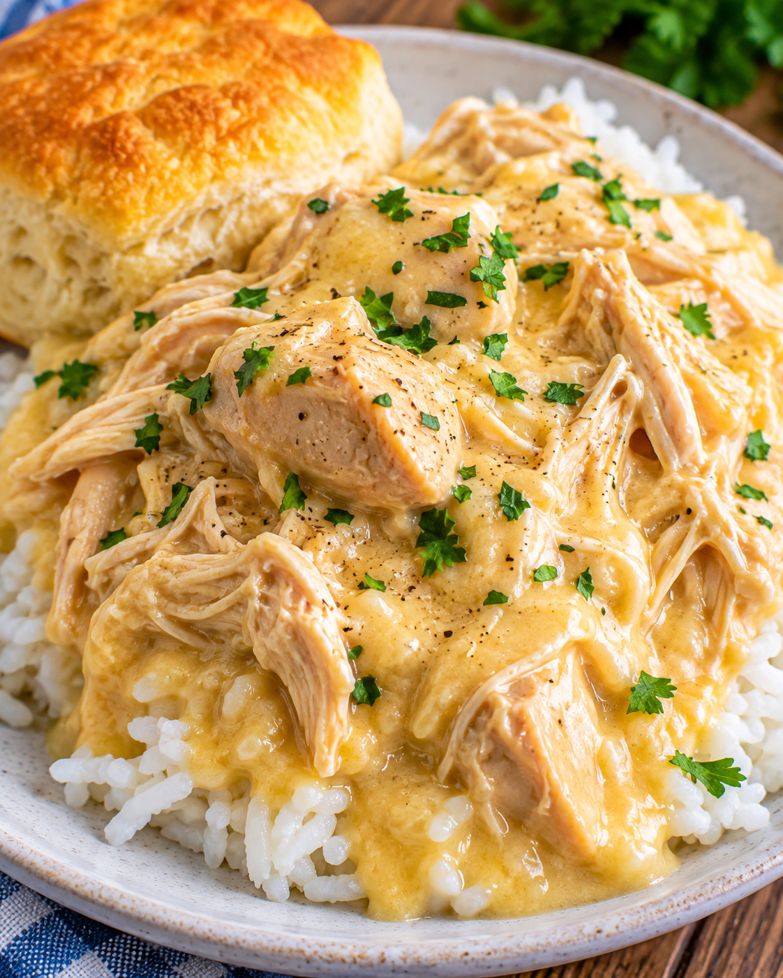 Crock Pot Chicken and Gravy texture