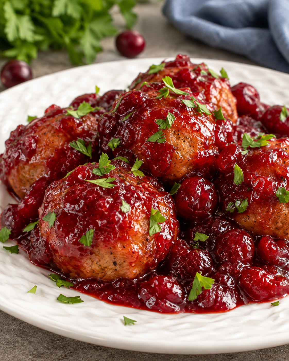 Cranberry Meatballs alternate