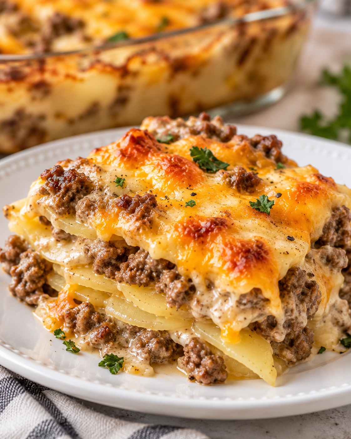 Hamburger Potato Casserole alternate