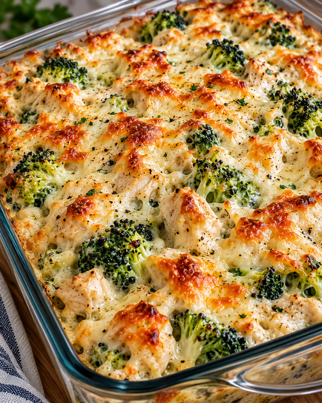 Chicken Broccoli Alfredo Casserole alternate