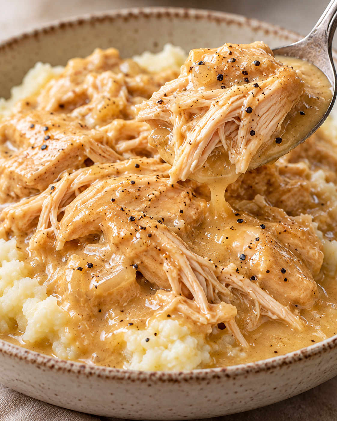 Slow Cooker Chicken with Creamy Gravy alternate