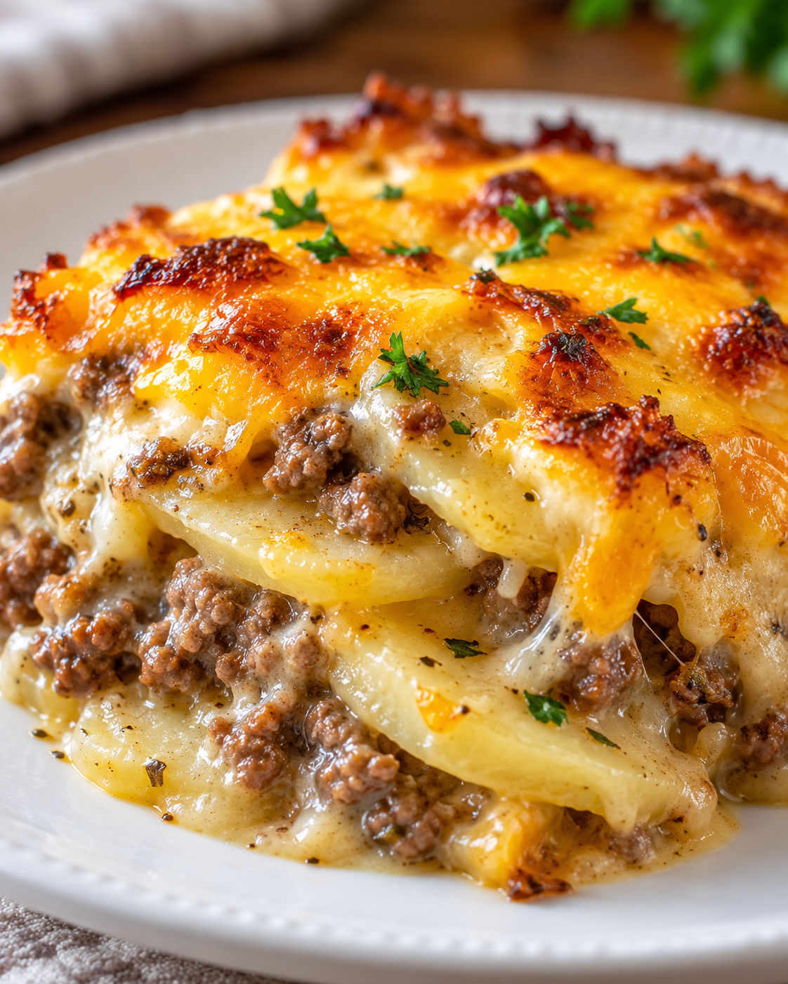 Hamburger Potato Casserole hero