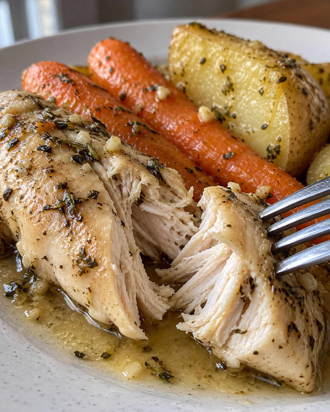Slow Cooker Chicken with Carrots and Potatoes ingredients