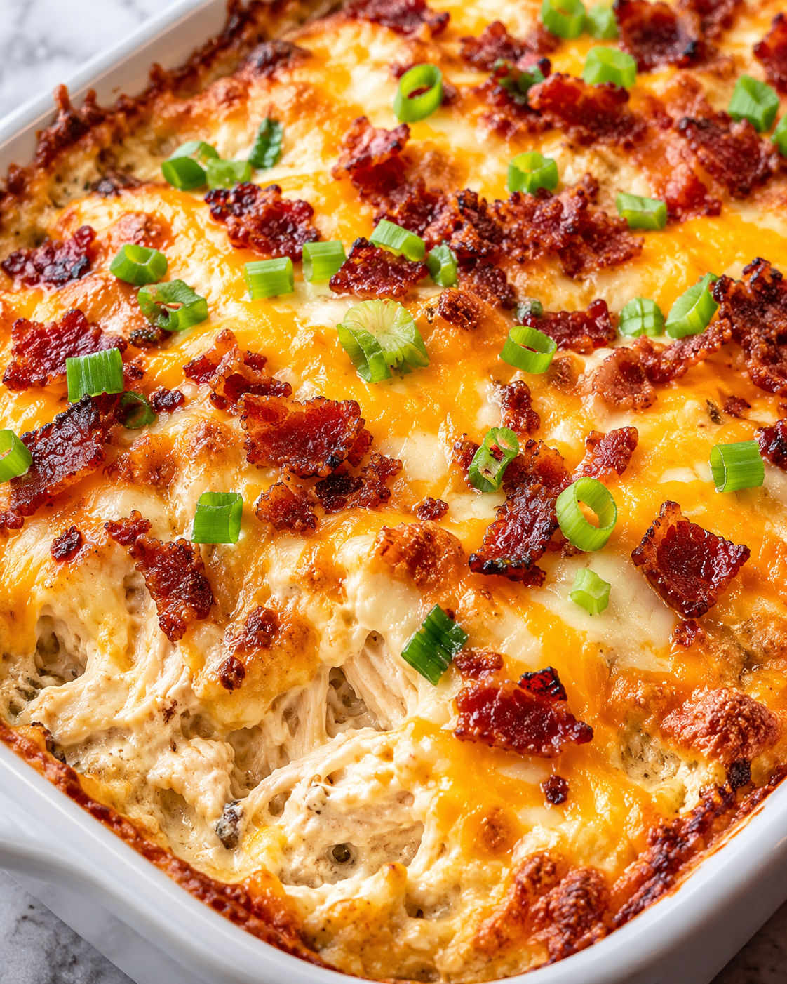 Million Dollar Chicken Casserole hero