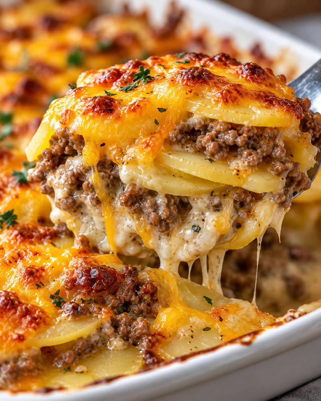 Hamburger Potato Casserole alternate