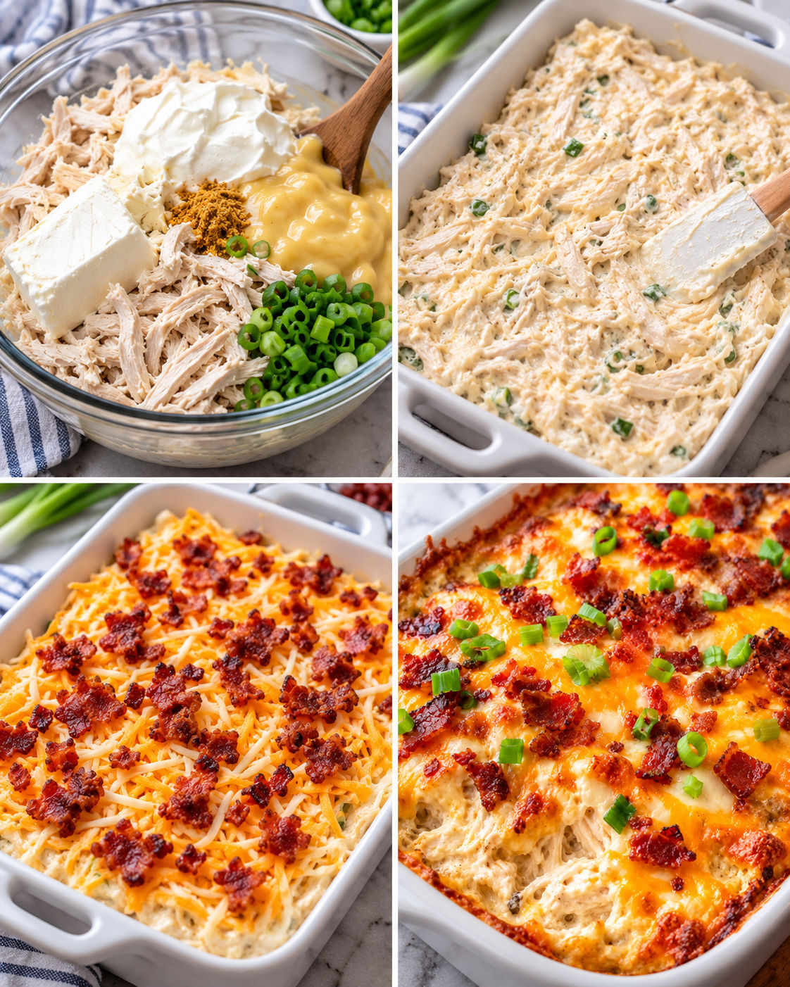 Million Dollar Chicken Casserole steps